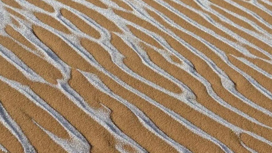 Believe It or not - Snow in Sahara desert